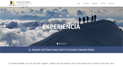 Desktop Screenshot of keplermexico.com